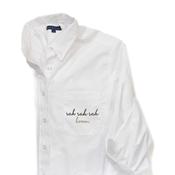 Women`s White Oxford WHITE