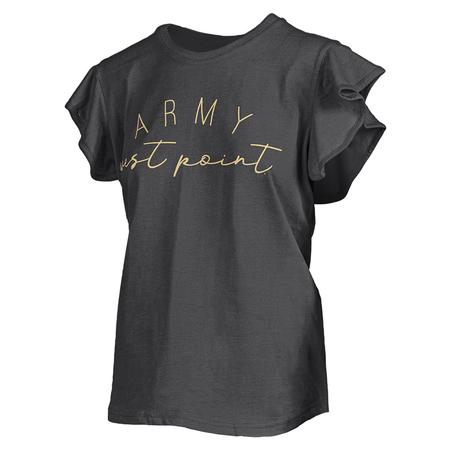 Ruffled Sleeve T-Shirt