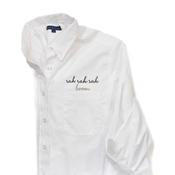 Women`s White Oxford WHITE