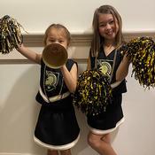 Toddler Cheer 2PC BLACK
