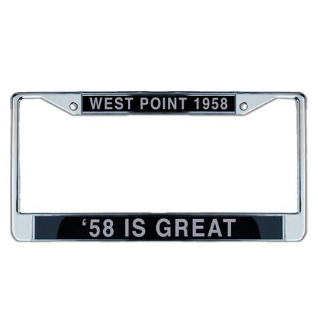 1958 License Plate Frame