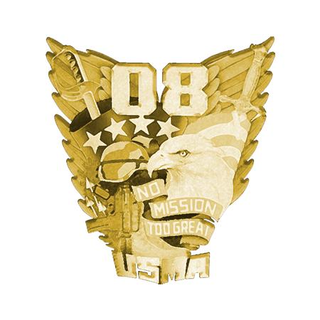 2008 Crest Lapel Pin