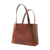 Hideout Leather Tote SADDLE