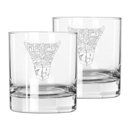 Set of Two Rocks Glasses