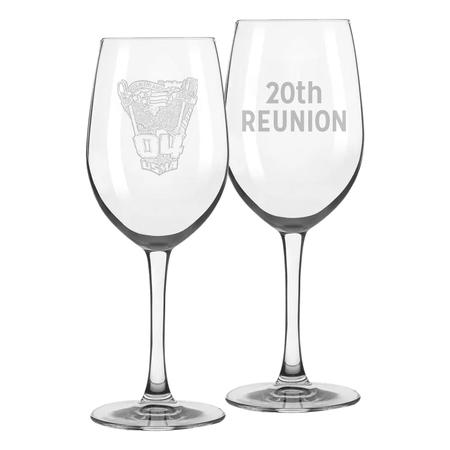 Set of 2 Wine Glasses