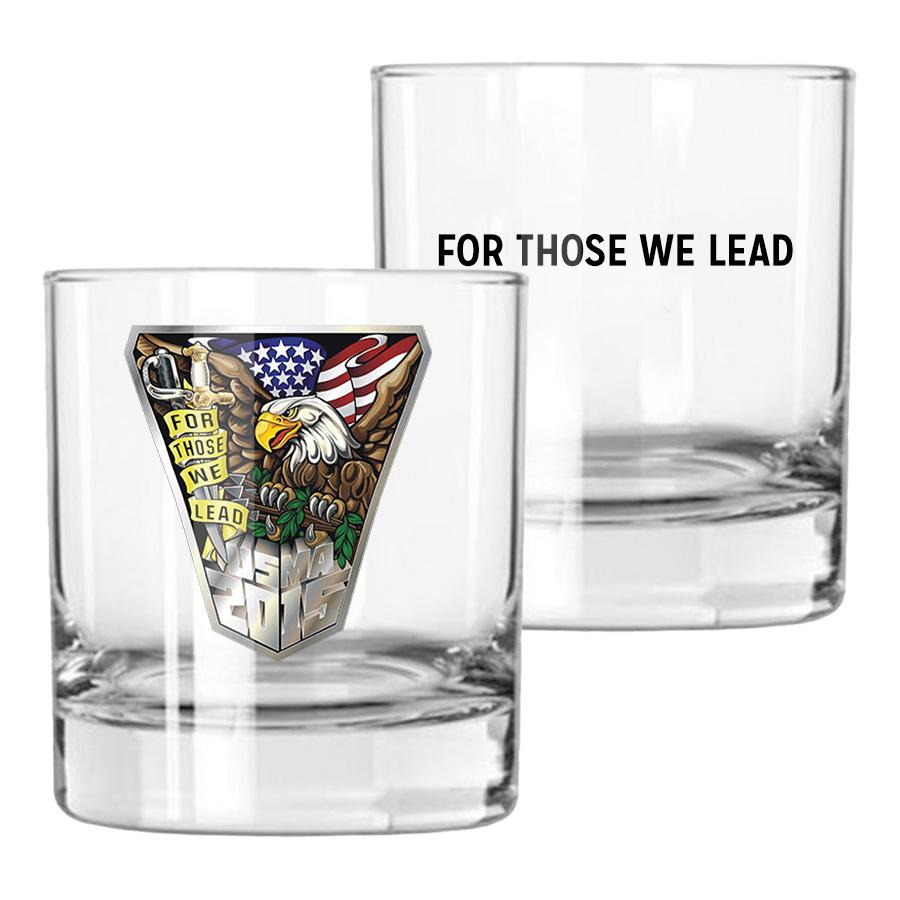 Set Of Two 2015 Rocks Glasses