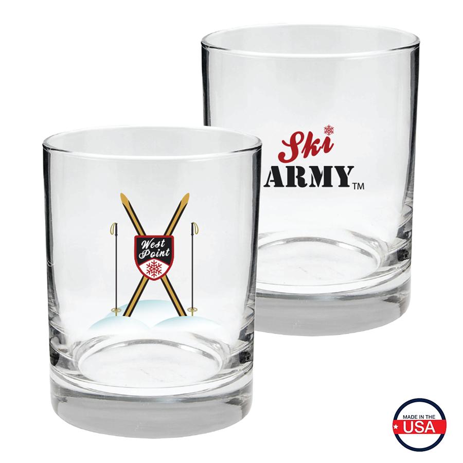 Set Of Two Après Ski Rocks Glasses