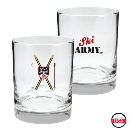 Set of Two Après Ski  Rocks Glasses