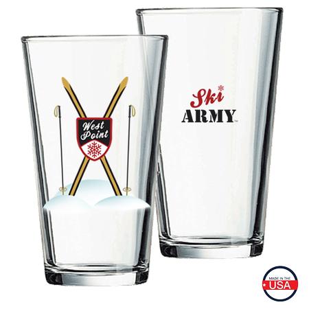 Set of Two Après Ski Pub Glasses
