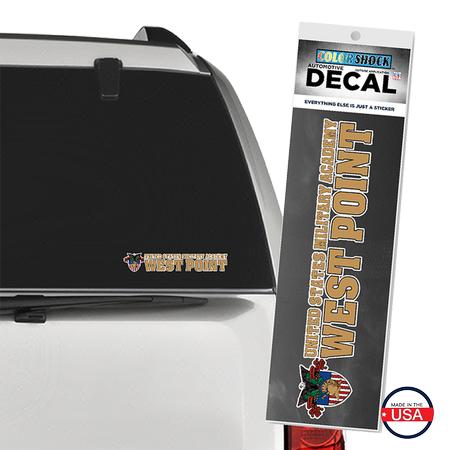 Color Shock Color Crest Bar Decal