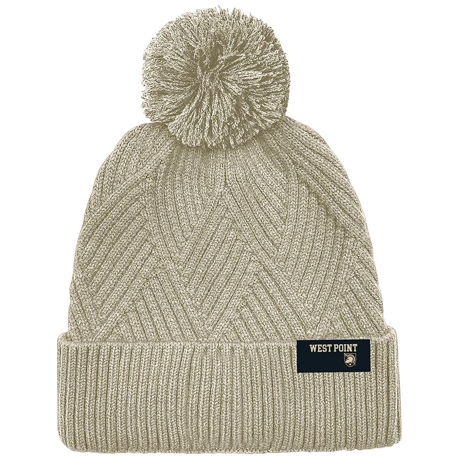 Textured Pom Beanie