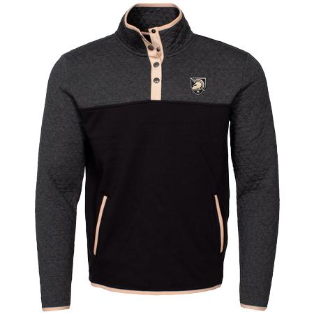Quilted Fleece Snap Q ZIp