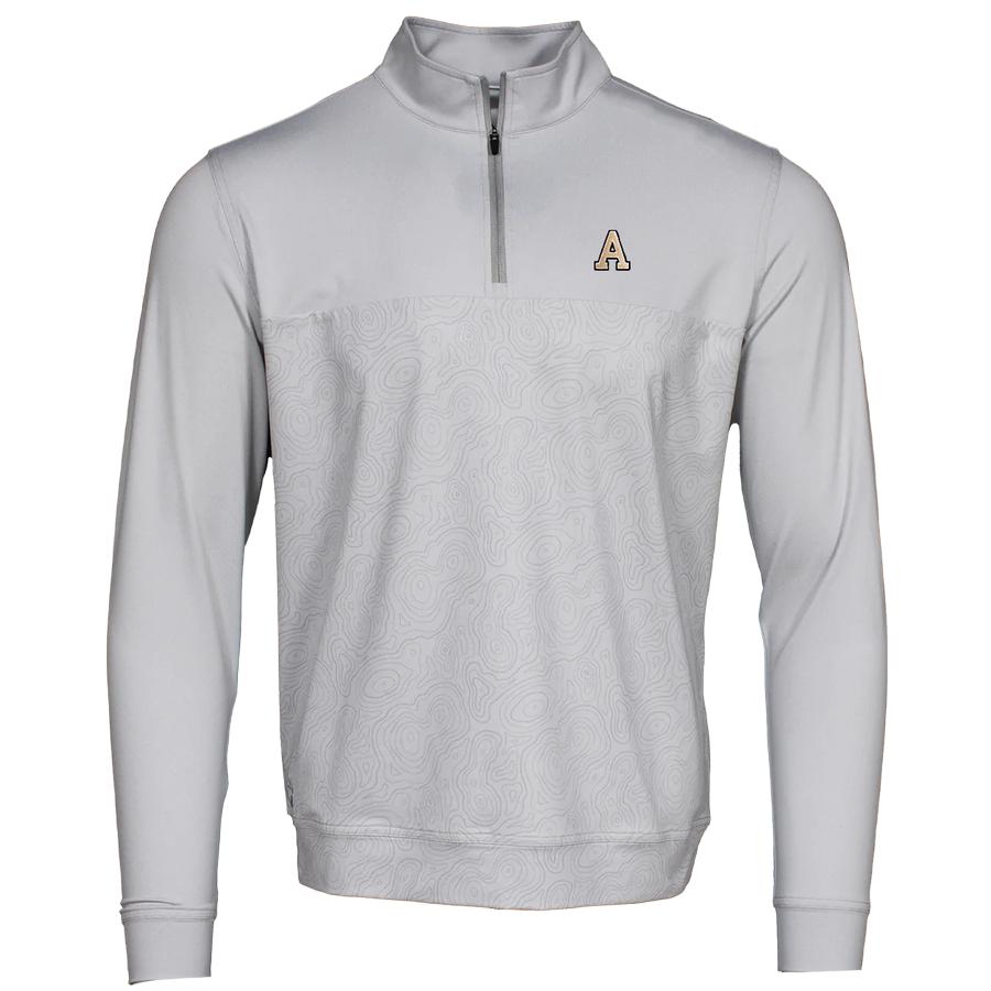 Topo Map Quarter Zip