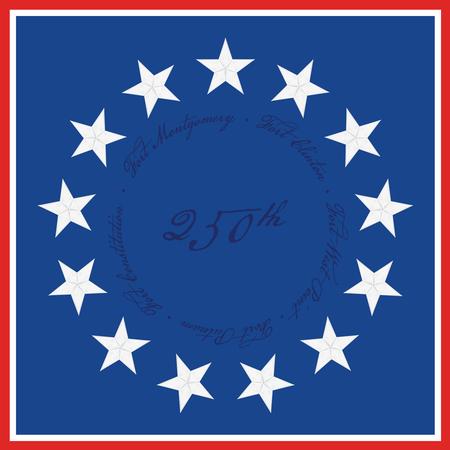 250th Birthday Scarf