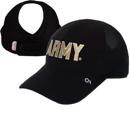 Army Ponytail  Ball Cap
