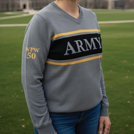 Ladies Army Sweater