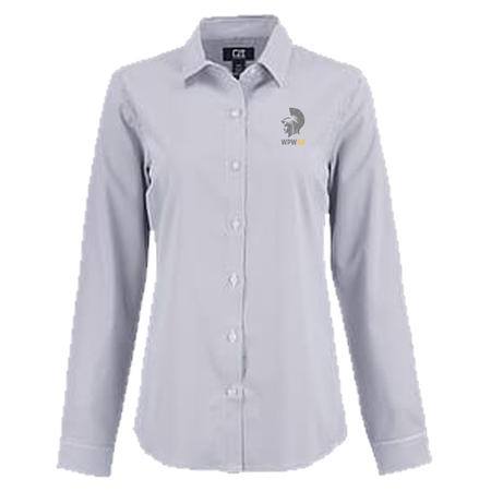 Pinstripe Full Button Shirt