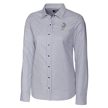 Oxford Stripe Full Button Shirt