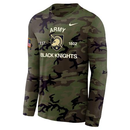 Military App LS Camo T-Shirt