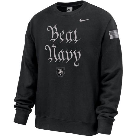 A/N Beat Navy Crew Sweatshirt