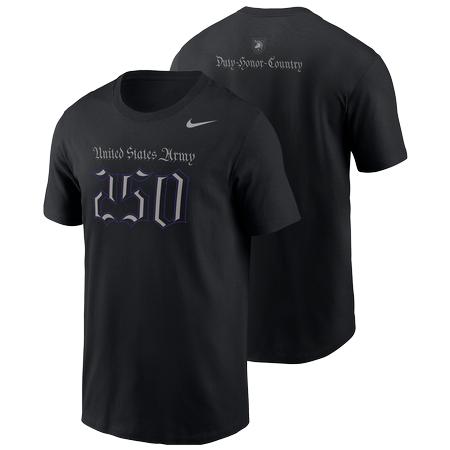 Black Short Sleeve Army/Navy T-Shirt