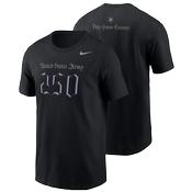  Black Short Sleeve Army/Navy T- Shirt