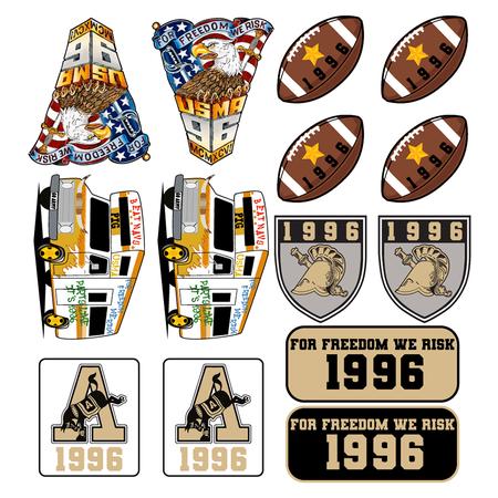 1996 Class Sticker Sheet