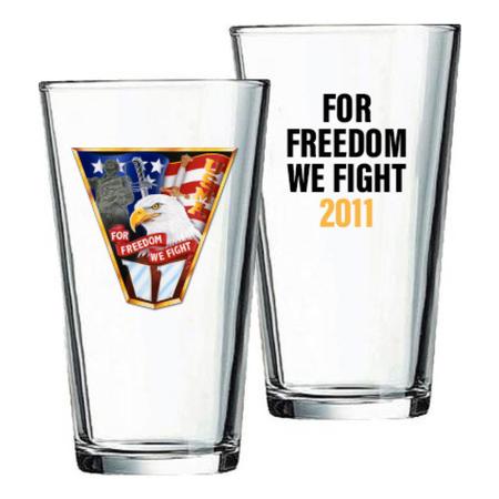 2011 Set of 2 Pub Glasses