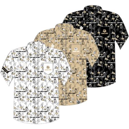 1991 Men`s Hawaiian Print Q Zip