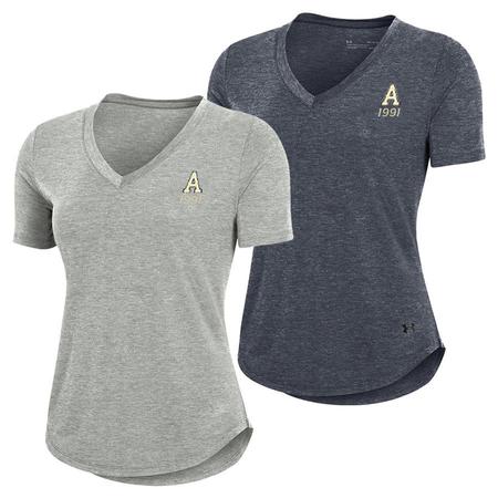 1991 Ladies` Under Armour V-Neck T-Shirt