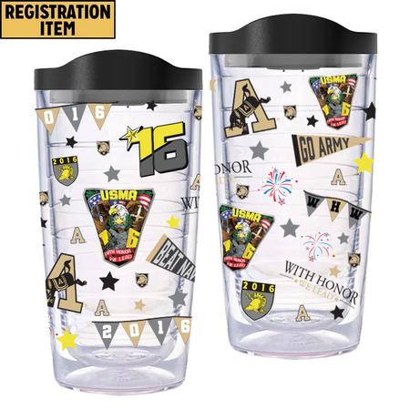16 oz  2016 Tervis w/lid