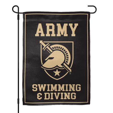 Army Swim and Dive Garden Flag