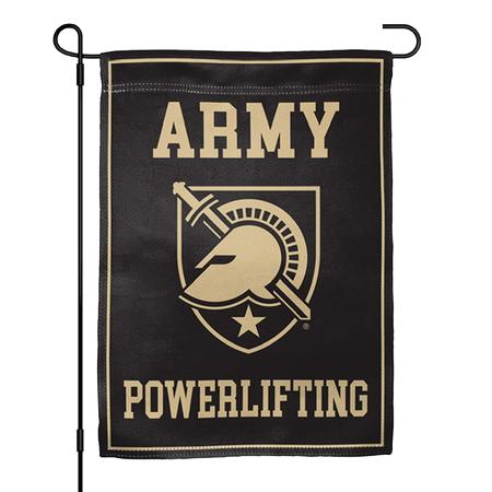 Army Powerlifting Garden Flag