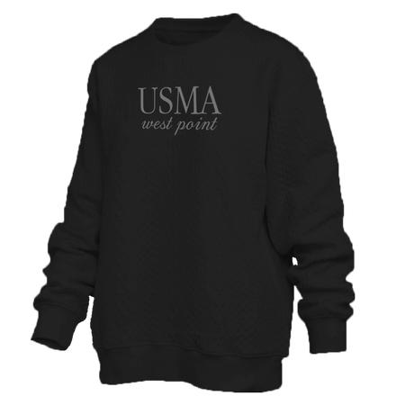 Quilted Fleece Pullover