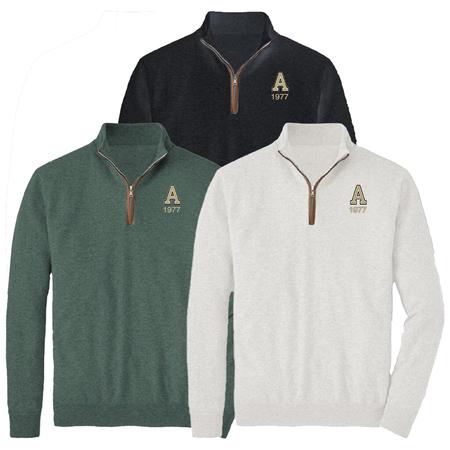 1977 Men`s  Fleece Q Zip