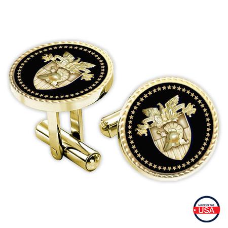 Round Crest Cufflinks