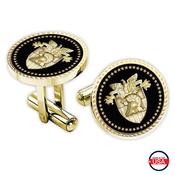 Round Crest Cufflinks