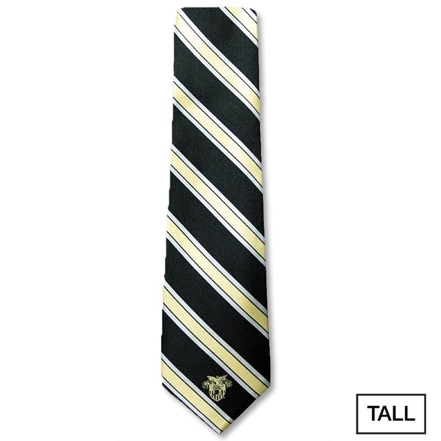 Tone On Tone Crest Tie Long