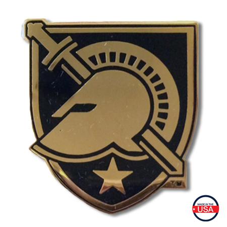 Army Shield Enamel Pin