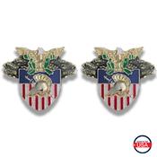 Color Crest Cufflinks