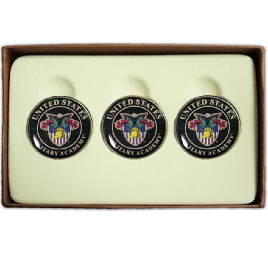 West Point Crest Boxed Ball Marker Set