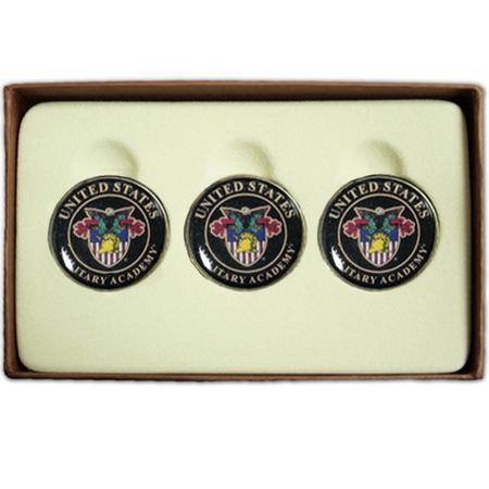 West Point Crest  Boxed Ball Marker Set