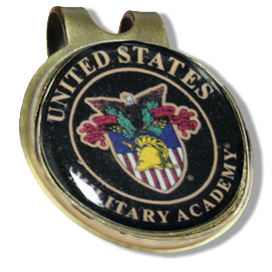 West Point Crest Ball Marker Hat Clip