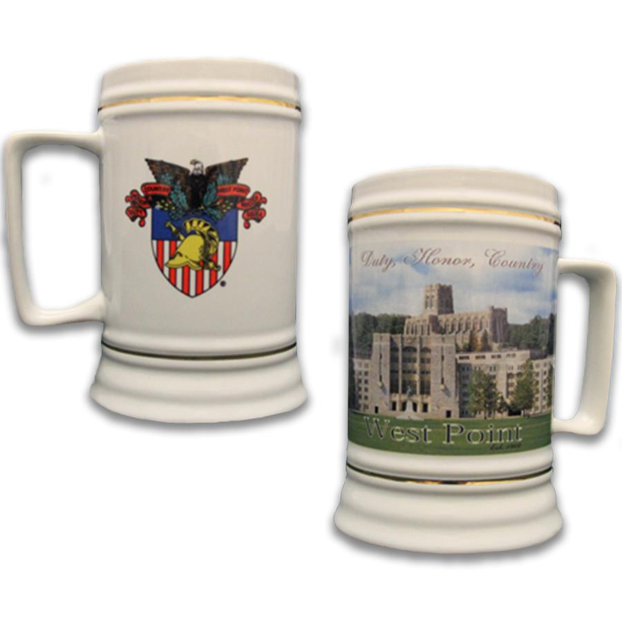 West Point Ceramic Stein