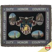 West Point Scenes Afghan