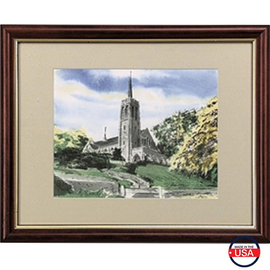 Grays Watercolors Catholic Chapel Framed Catholic Chapel Framed