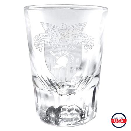 West Point Crest Shot Glass