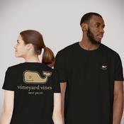 Short Sleeve Whale T-Shirt BLACK