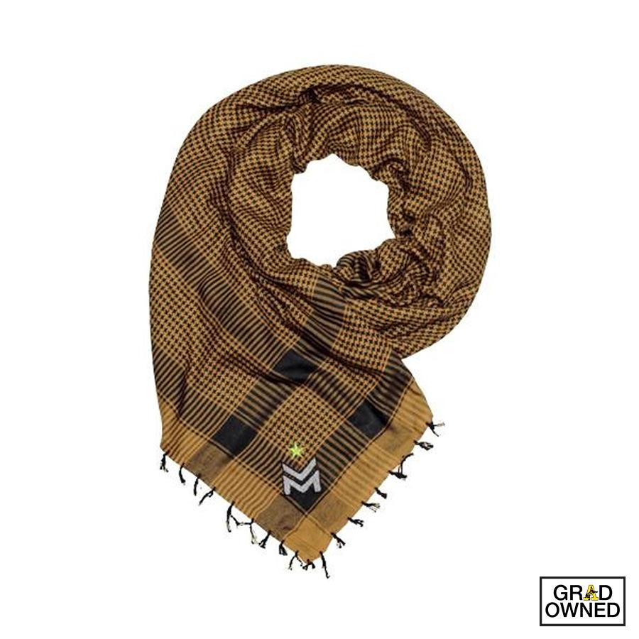 Black/Gold Shemagh