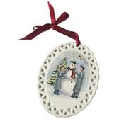 Cadet Snowman Ornament